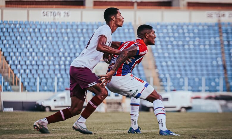 Jogando em Aracaju, o Jacuipense perdeu para o Itabaiana. Foto: Artur Aragão