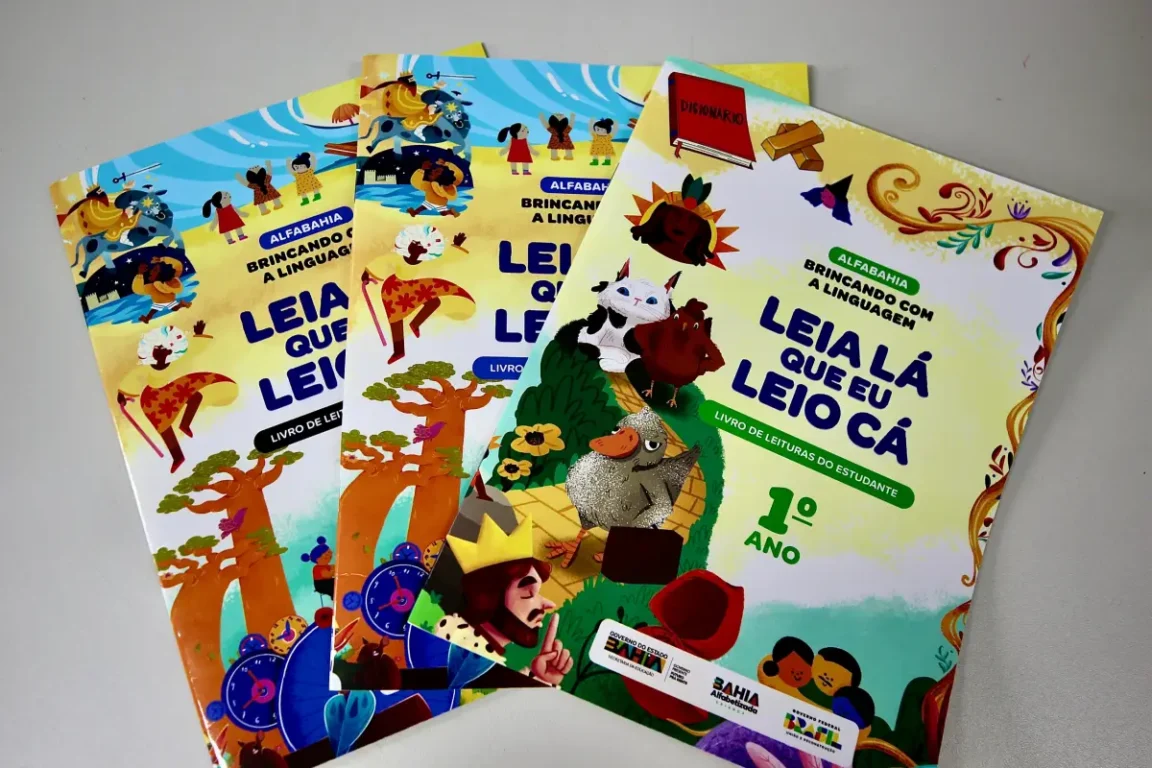 Alfabetização na idade certa: mais de 350 mil livros são entregues a ...